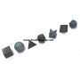 Lapis Lazuli 7pcs Sacred Geometry Set - Enhance Your Spiritual Practice