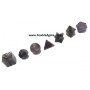 Amethyst 7pcs Sacred Geometry Set - Crystal Healing Kit