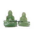 Green Aventurine Small Buddha Statue - Bring Luck and Harmony to Your Home