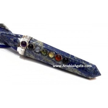 Lapis Lazuli Chakra Angel Healing Wand - Balancing Energy and Harmony