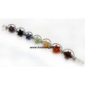 7 Chakra Spinning Merkaba Stars Healing Stick | Crystal Healing Tool