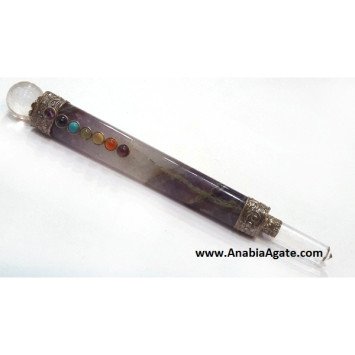 Amethyst Chakra Healing Stick - Balance and Energize Your Chakras