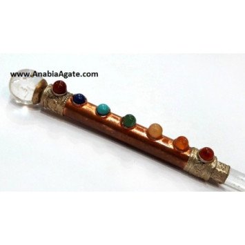 7 Chakra Metal Healing Stick - Balance and Harmonize Your Chakras