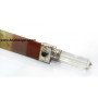 Chakra Bonded Tetrahedron Healing Stick with Garnet - Healing Crystal Tool