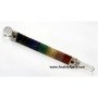 Chakra Bonded Tetrahedron Healing Stick - Balance and Align Your Energies
