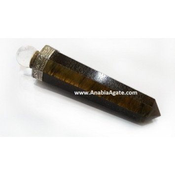 Yellow Tiger Eye Obelisk Healing Wand