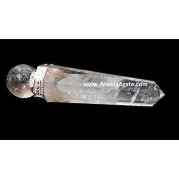 Crystal Quartz Obelisk Healing Wand - Enhance Energy Flow and Healing
