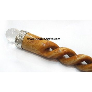 Rosewood Healing Stick - Natural Healing Tool for Relaxation and Stress Relief