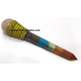 Chakra Bonded Tibetan Healing Stick | Holistic Healing Tools