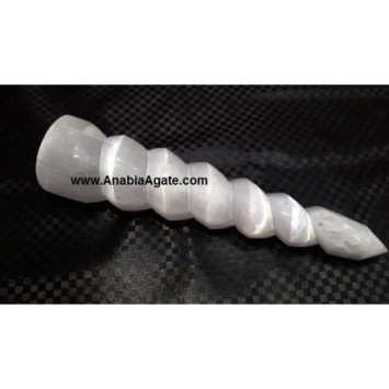 Selenite Twisted Wand | Healing Crystals and Stones
