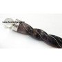 Amethyst Twisted Wire-Wrapped Healing Stick
