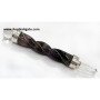 Amethyst Twisted Wire-Wrapped Healing Stick