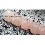 Rose Quartz Spring Type Carved Healing Stick - Healing Crystal for Energy Alignment