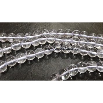 A-Grade Quality Crystal Quartz Jaap Mala - Powerful Healing Meditation Beads