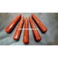 Red Jasper 16 Facet Massage Wand - Natural Crystal Healing Tool