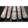 Rose Quartz 16 Facet Massage Wand - Healing Crystal