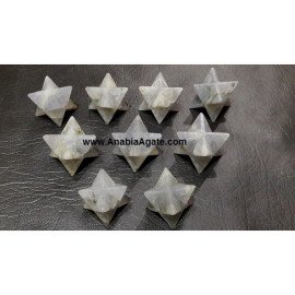 Iolite Merkaba Stars