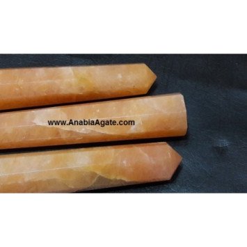 Orange Aventurine Gemstone Obelisks - Wholesale