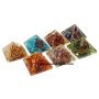 Chakra Orgone Baby Pyramid Set - Energize Your Space