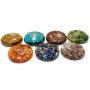 Chakra Orgone Disc Set - Balance and Energize with Natural Healing Crystals