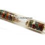 Mix Gemstone 8 Facet Orgone Massage Stick with Floating Shimmer
