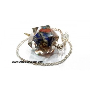 Hexagone Orgone Pendulum - Enhance Your Energy Field