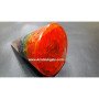 Dyed Orgone Chakra Layered Cone with Copper Wire on Top