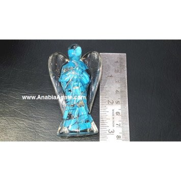 Turquoise Orgone Angels - 3 Inches