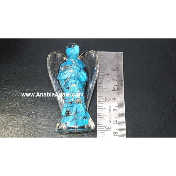 Turquoise Orgone Angels - 3 Inches