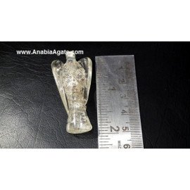 Crystal Quartz Orgone Angels - 2 Inches
