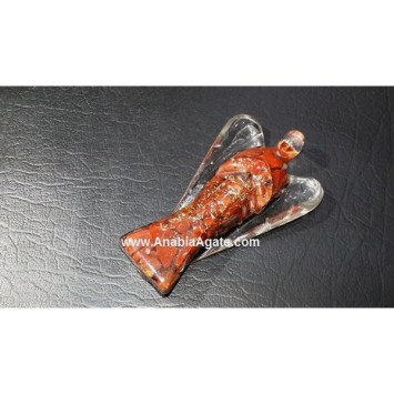 Red Jasper Orgone Angels - 2 Inches