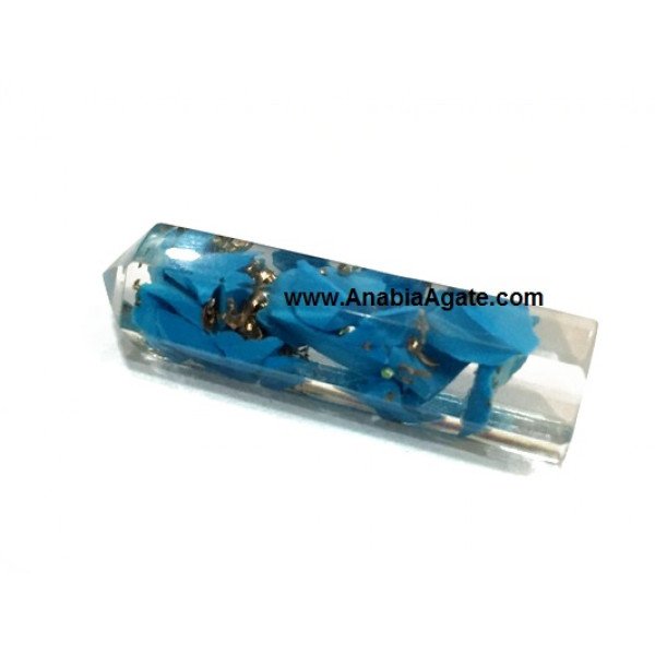 Turquoise Orgone Pencil Point