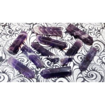 Natural Amethyst Single Terminated Pencil Points | Crystal Healing