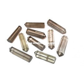 Smoky Quartz Single Terminated Pencil Points - Natural Healing Crystal