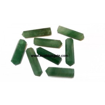 Green Aventurine Single Terminated Pencil Points | Healing Crystals