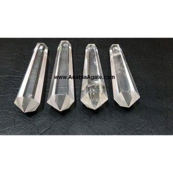 Crystal Quartz Double Terminated Pencil Points - Healing Energy Stones