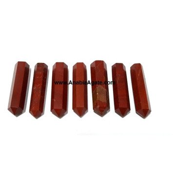 Red Jasper Single Terminated Pencil Points - Healing Crystals