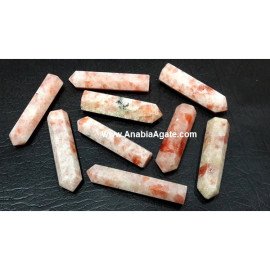Sunstone Single Terminated Pencil Points - Natural Healing Crystals