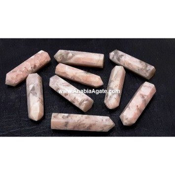 Pink Moonstone Single Terminated Pencil Points
