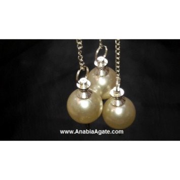 Pearl Ball Pendulum - Exquisite Divination Tool