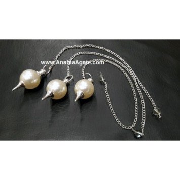 Pearl Ball Pendulum - Exquisite Divination Tool