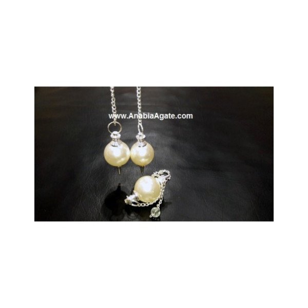 Pearl Ball Pendulum - Exquisite Divination Tool