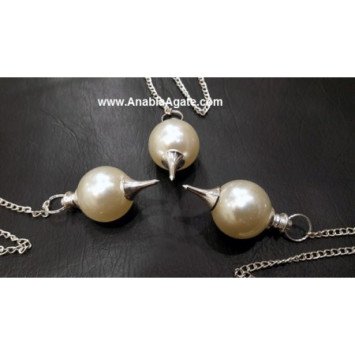 Pearl Ball Pendulum - Exquisite Divination Tool
