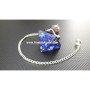 Lapis Lazuli Pyramid Pendulum with Amethyst Ball