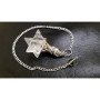 Crystal Quartz Merkaba Pendulum with Crystal Bead | High-Quality Healing Crystals