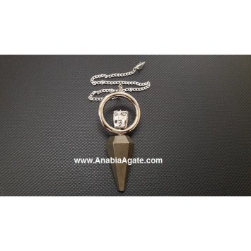 Pyrite Six Faceted Pendulum - Energize Your Divination Practice