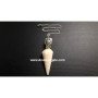 Cream Moonstone Pendulum with Tortoise Charm | Crystal Healing Pendulum