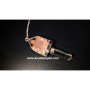 Rose Quartz Ganesha Pendulum with Crystal Pencil | Unique Healing Tools