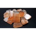 Orange Selenite Tumbled Stones - Natural Crystal Healing
