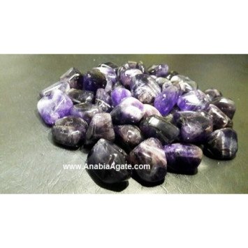 Amethyst Tumbled Stones Wholesale
